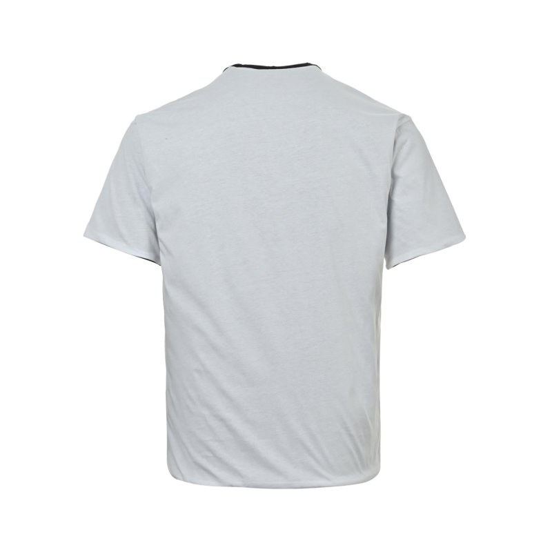 Stone Island White & Black Contrast Short-Sleeve T-Shirt view