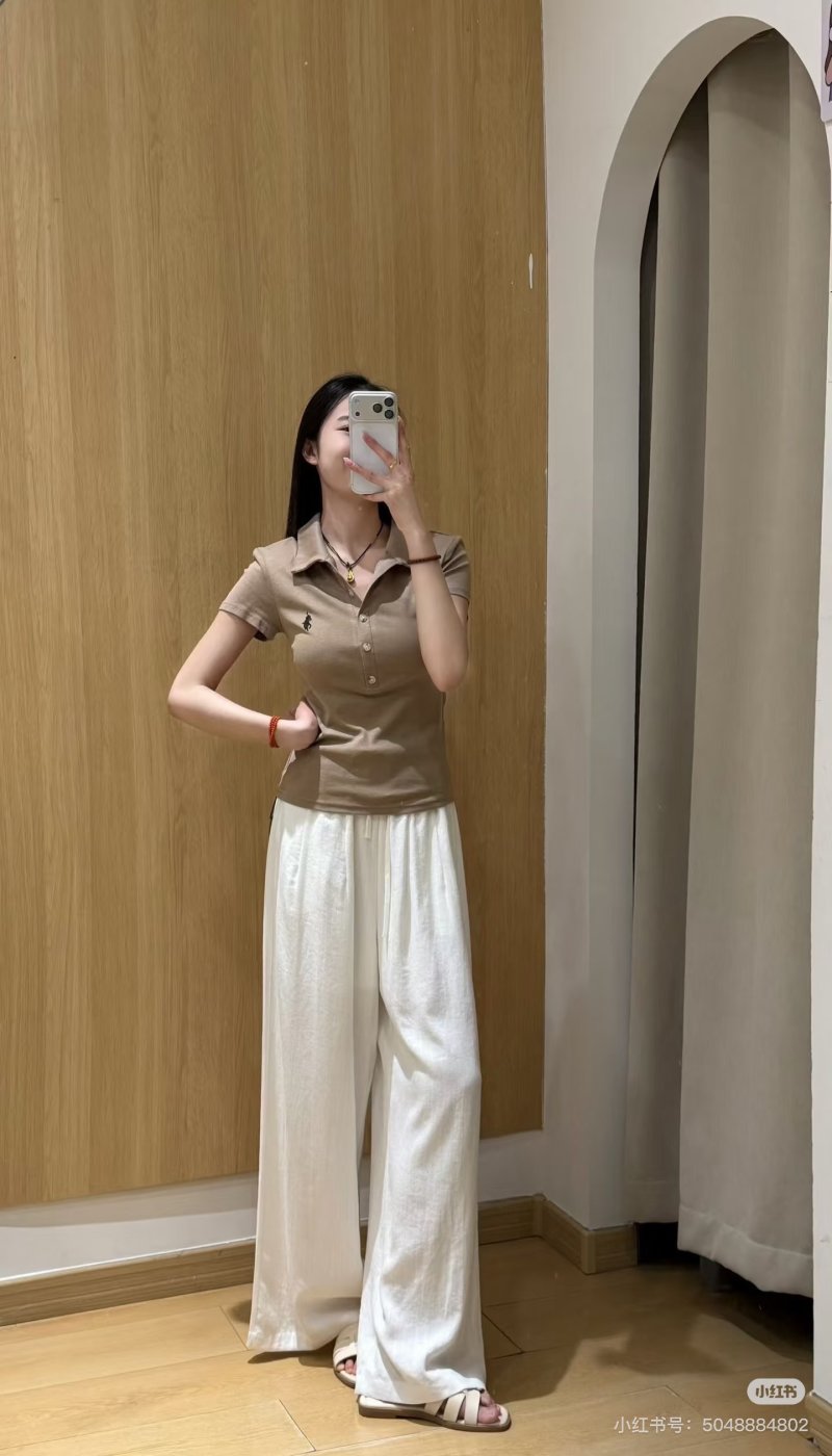 Polo Ralph Lauren Women's Classic Fit Polo Shirt Tan view