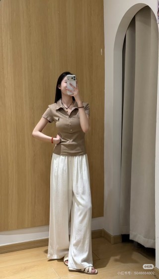 Polo Ralph Lauren Women's Classic Fit Polo Shirt Tan view 2