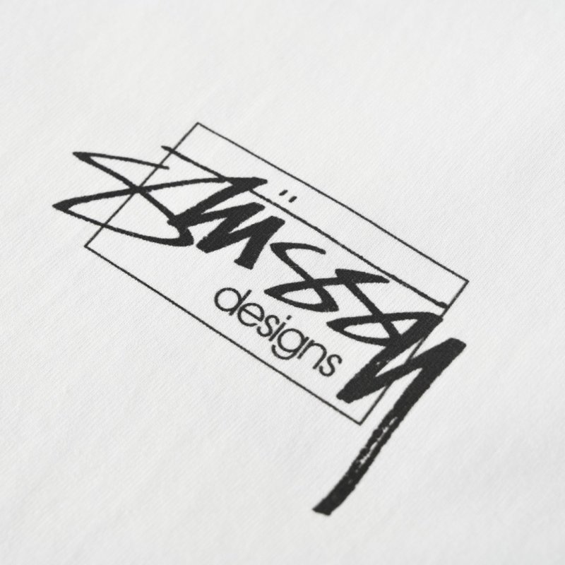 Stüssy Designs White Graphic T-Shirt view