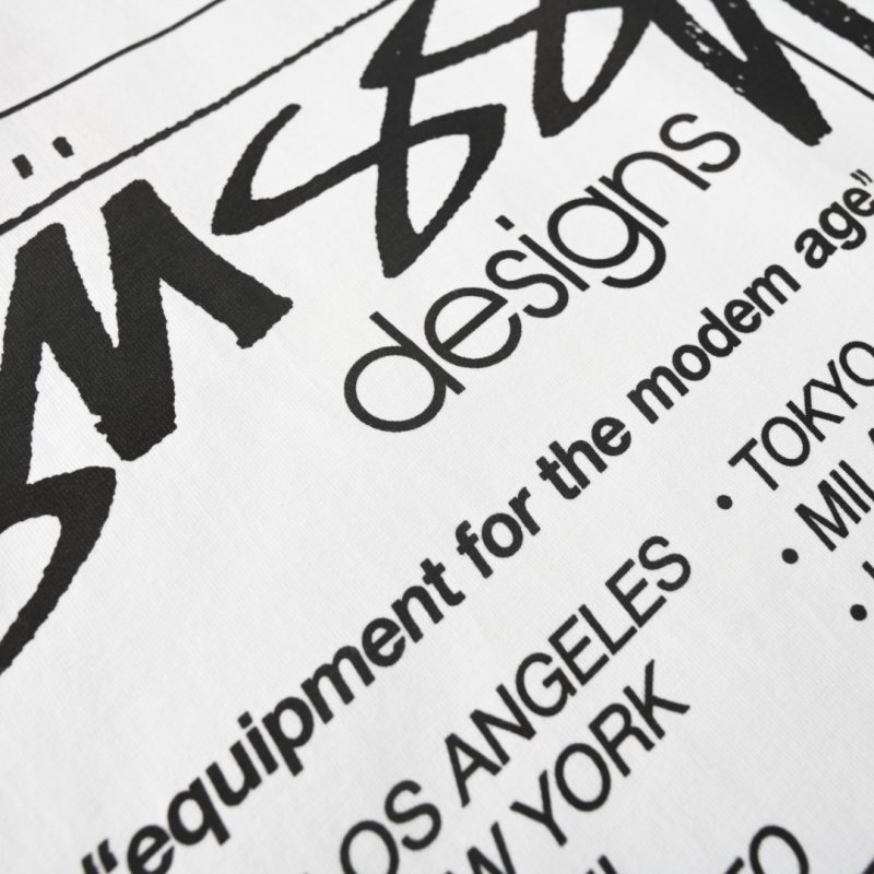 Stüssy Designs White Graphic T-Shirt view