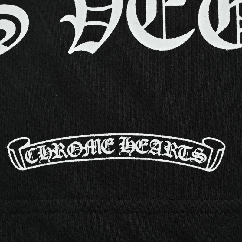 Chrome Hearts Black Oversized T-Shirt with Emblem view