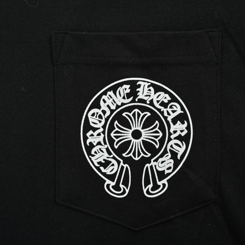 Chrome Hearts Black Oversized T-Shirt with Emblem view
