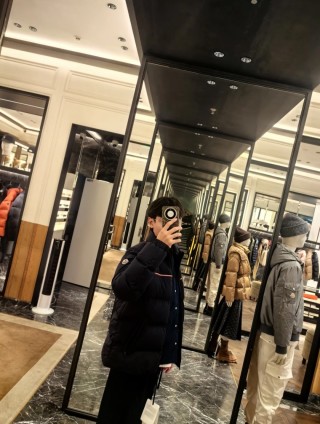 Moncler Black Puffer Down Jacket view 2