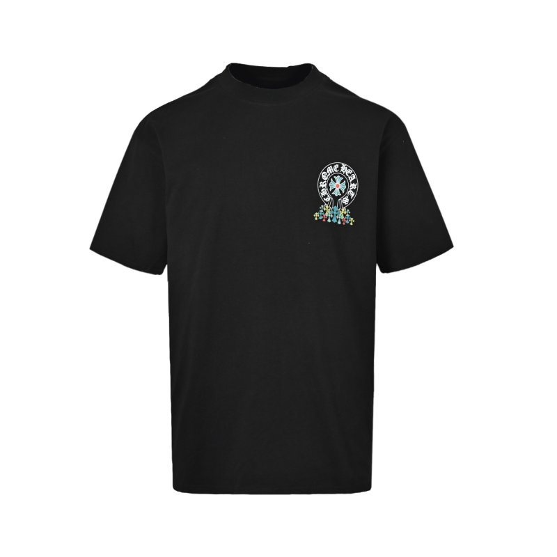 Chrome Hearts Black Graphic Logo T-Shirt view