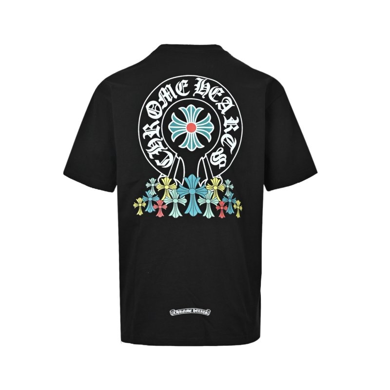 Chrome Hearts Black Graphic Logo T-Shirt view