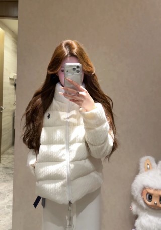 Polo Ralph Lauren White Puffer Down Jacket view 6