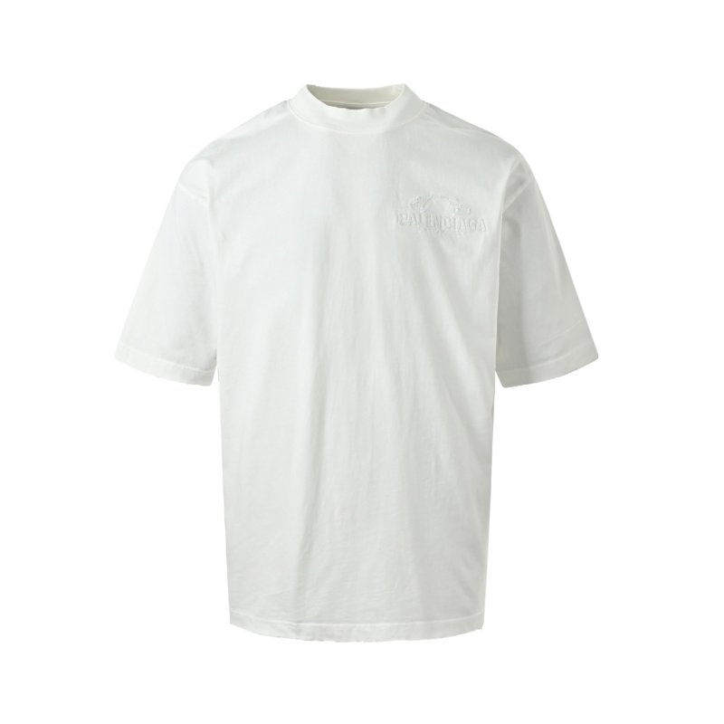 White Oversized Short Sleeve T-Shirt view