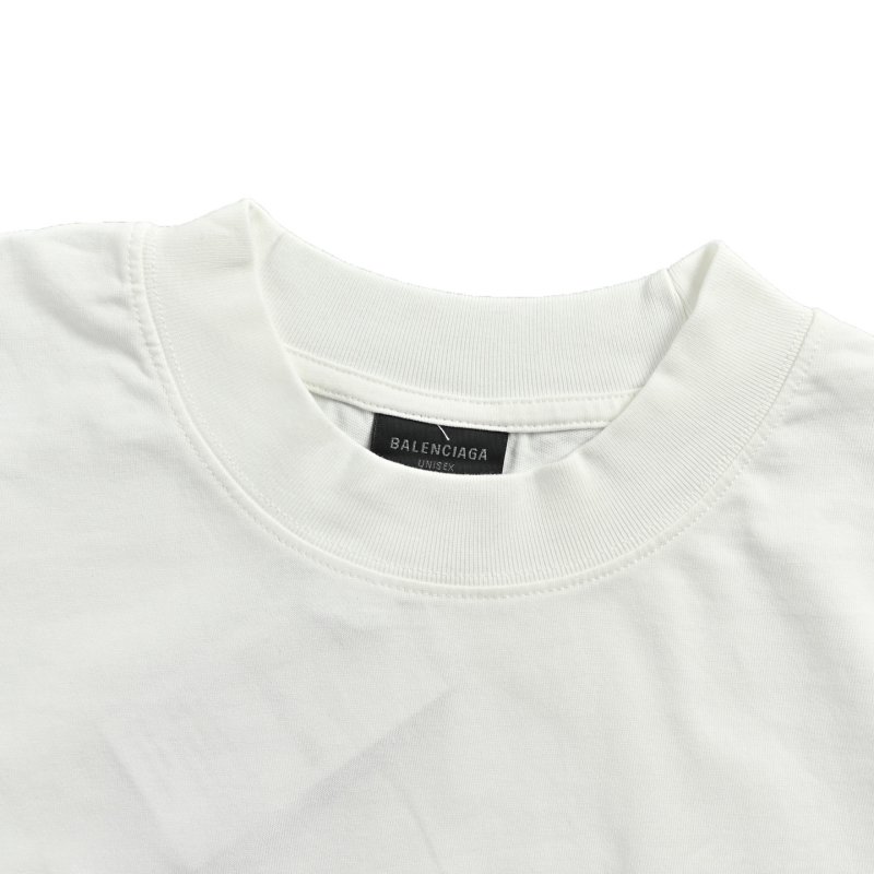 White Oversized Short Sleeve T-Shirt view