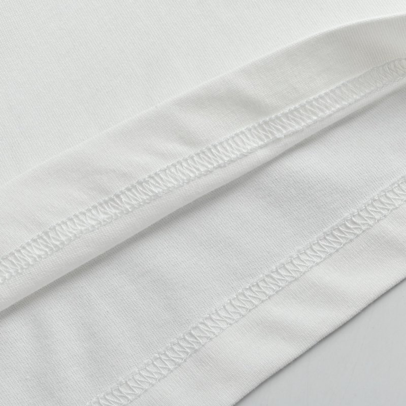 Dior White Logo Embroidered T-Shirt view