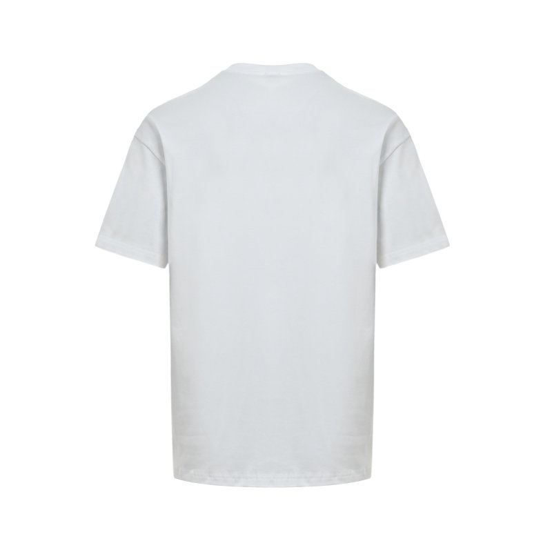 Moncler Logo Print White T-Shirt view