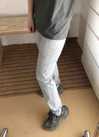Glacier Grey & Cream Straight Fit Jeans view 2