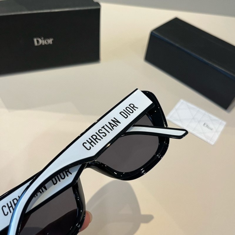 Dior DiorClub Cat-Eye Sunglasses Black view