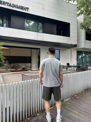 Olive Green Cargo Shorts - Classic Fit view 2