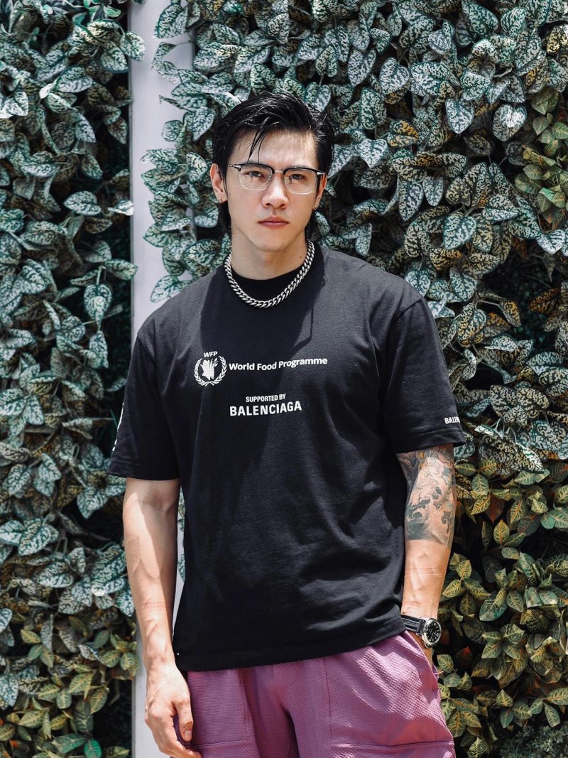 Balenciaga World Food Programme Black T-Shirt