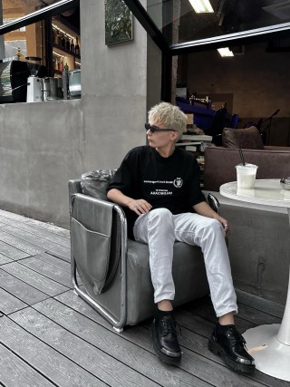 Balenciaga World Food Programme Black T-Shirt view 4