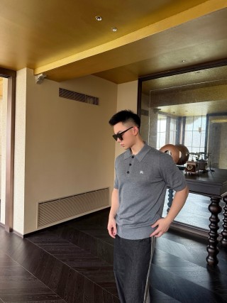 Lacoste Classic Polo Shirt Grey view 3