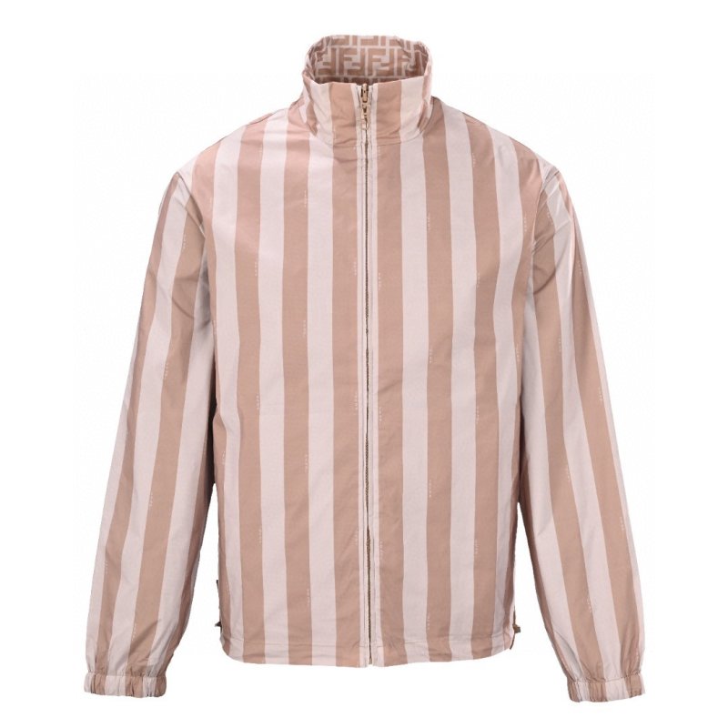Fendi Monogram Windbreaker Jacket Beige view