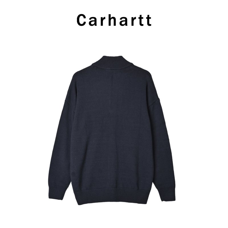 Carhartt Black Logo Hoodie view