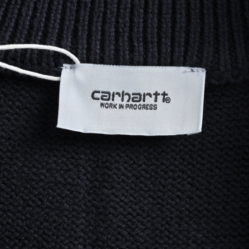 Carhartt Black Logo Hoodie view
