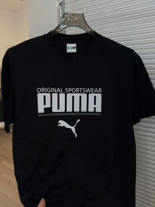 Puma Original Sportswear Logo White T-Shirt view 2
