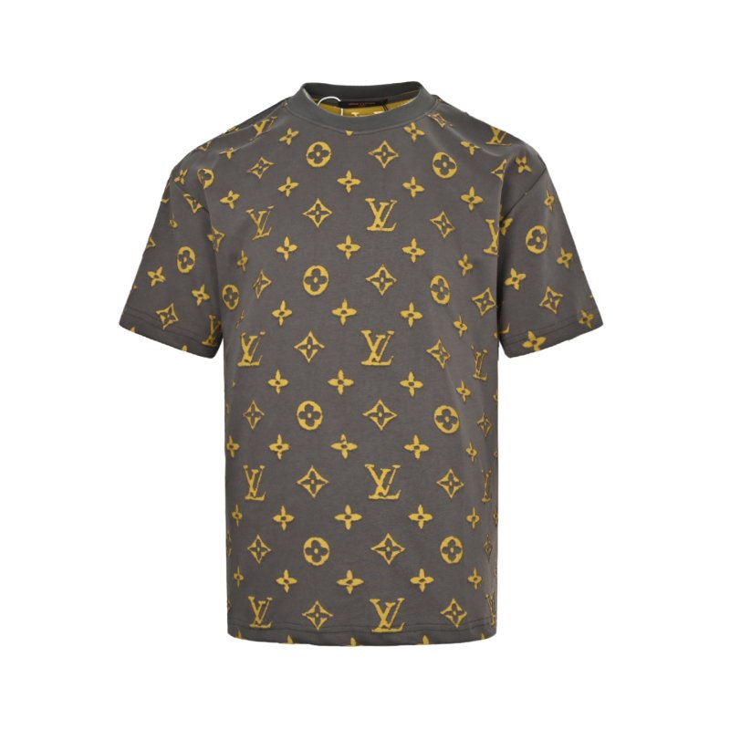 Louis Vuitton Monogram T-Shirt Brown Gold view