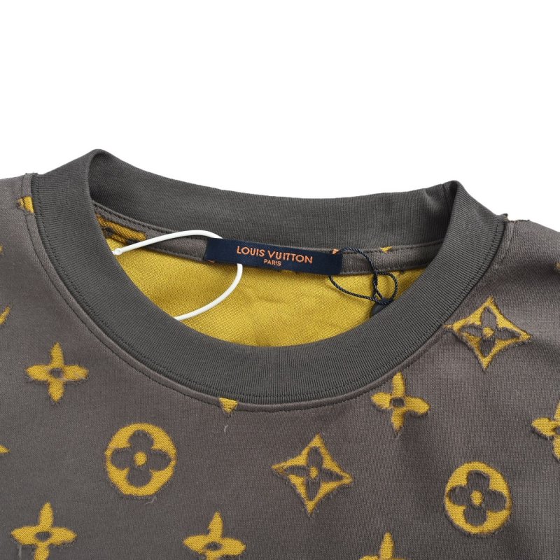 Louis Vuitton Monogram T-Shirt Brown Gold view