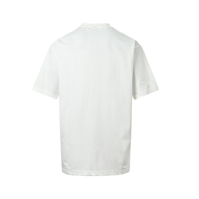 White Logo Graphic Short Sleeve T-Shirt view