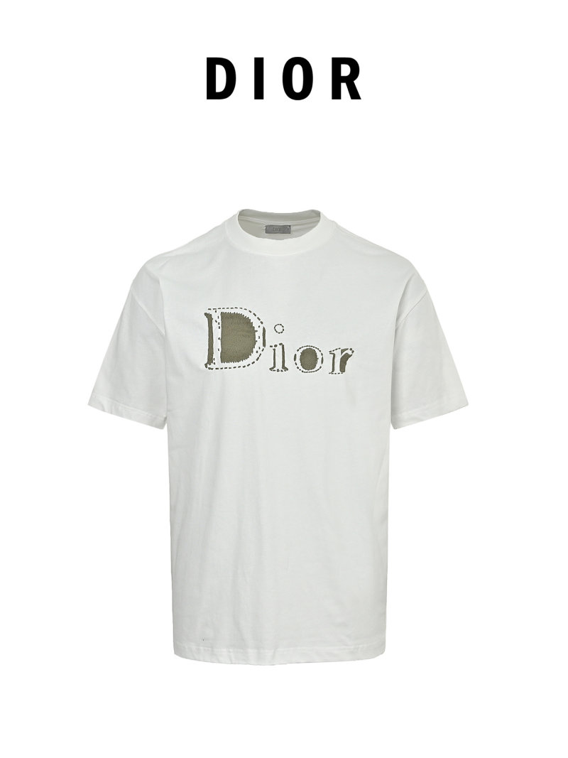 Gucci Logo Print White T-Shirt view