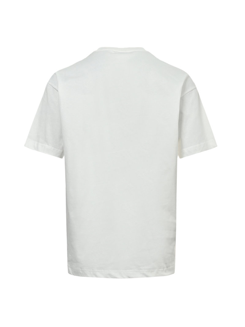 Gucci Logo Print White T-Shirt view