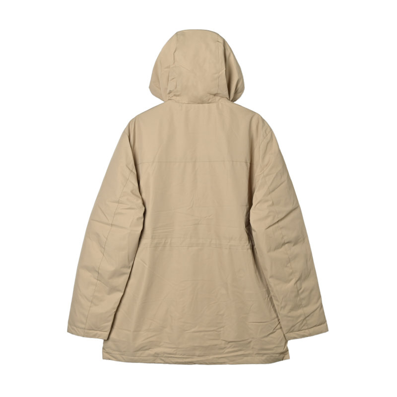 Loewe Cream Down Jacket with Embroidered Logo view