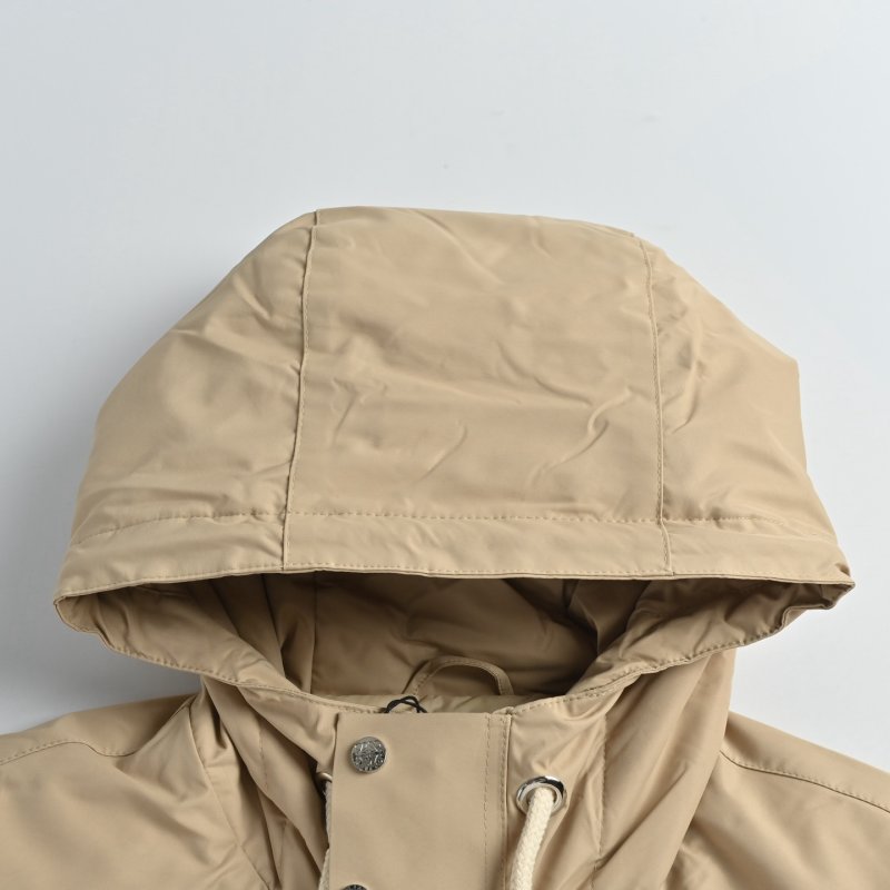 Loewe Cream Down Jacket with Embroidered Logo view