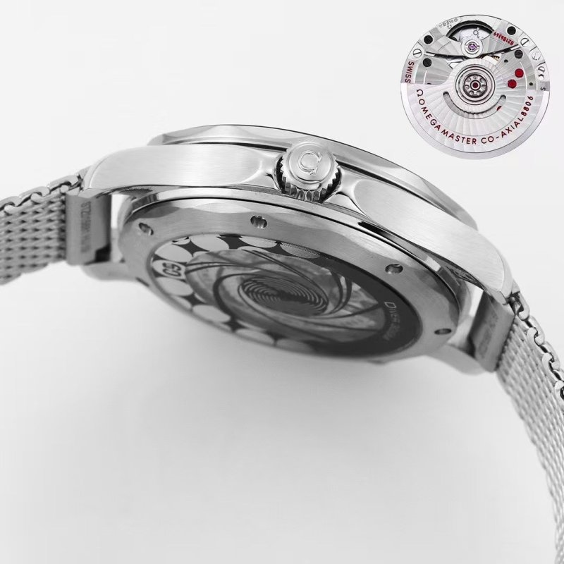 Omega Seamaster Diver 300M Blue Dial Steel Watch view