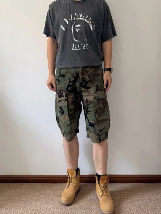 A Bathing Ape Black Graphic Logo T-Shirt view 2