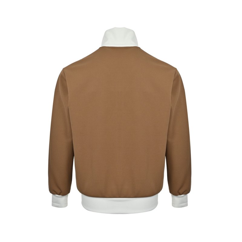 Adidas Originals Trefoil Track Jacket Camel Stripe view