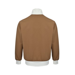Adidas Originals Trefoil Track Jacket Camel Stripe view 3