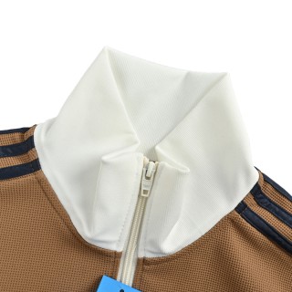 Adidas Originals Trefoil Track Jacket Camel Stripe view 4