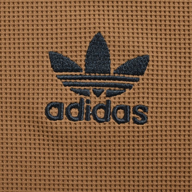 Adidas Originals Trefoil Track Jacket Camel Stripe view