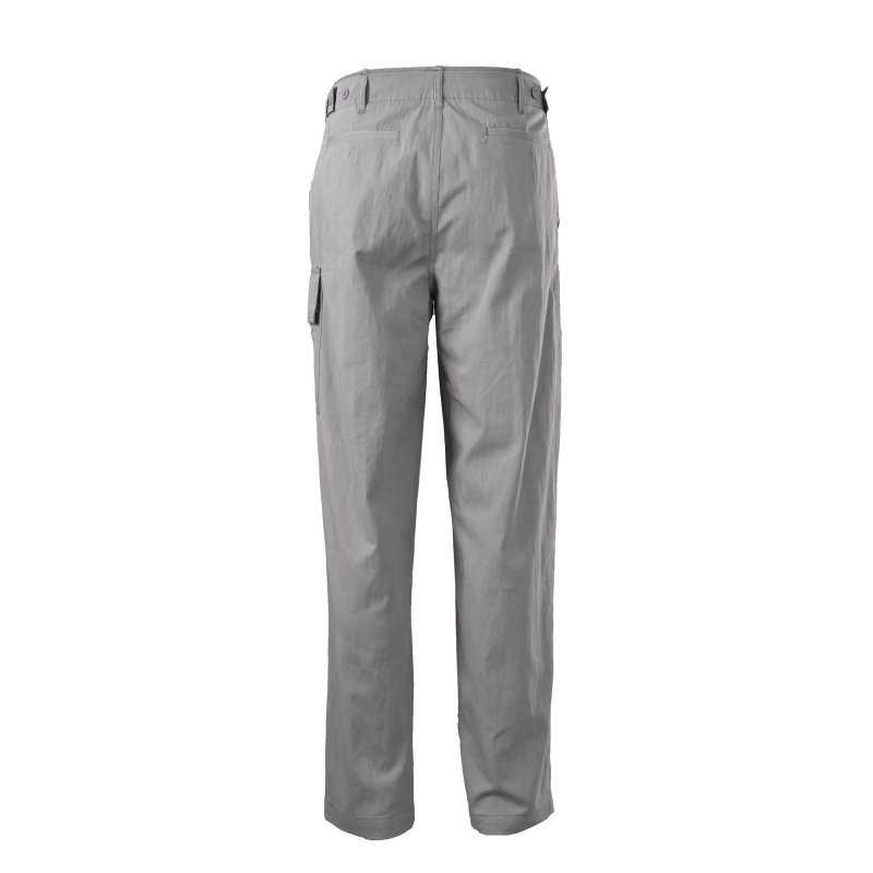 Fendi Grey Monogram Relaxed Fit Pants view