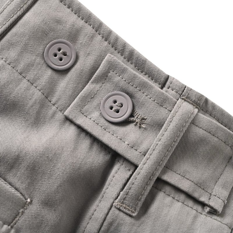 Fendi Grey Monogram Relaxed Fit Pants view