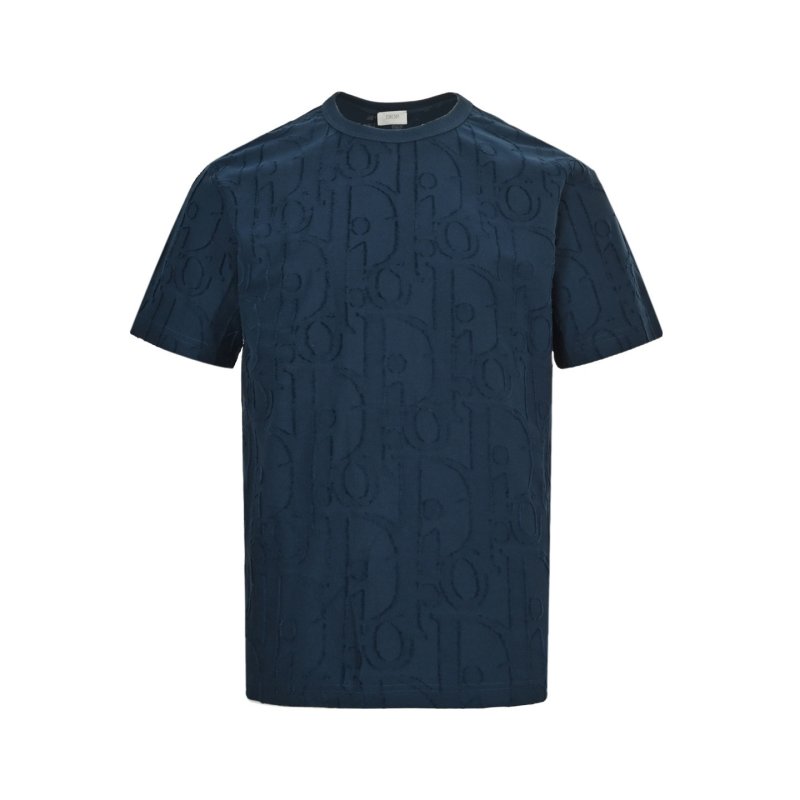 Navy Blue Oversized Short Sleeve T-Shirt view