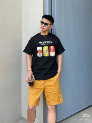 Balenciaga Candle Holder Black T-Shirt view 4