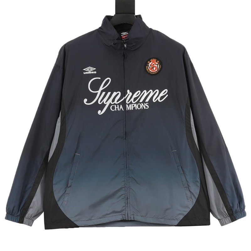 Supreme Umbro Champions Gradient Track Jacket Black