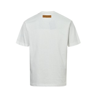 Louis Vuitton LV Logo White T-Shirt view 4