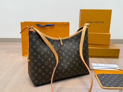 Louis Vuitton Carryall Monogram Canvas Shoulder Bag view 7