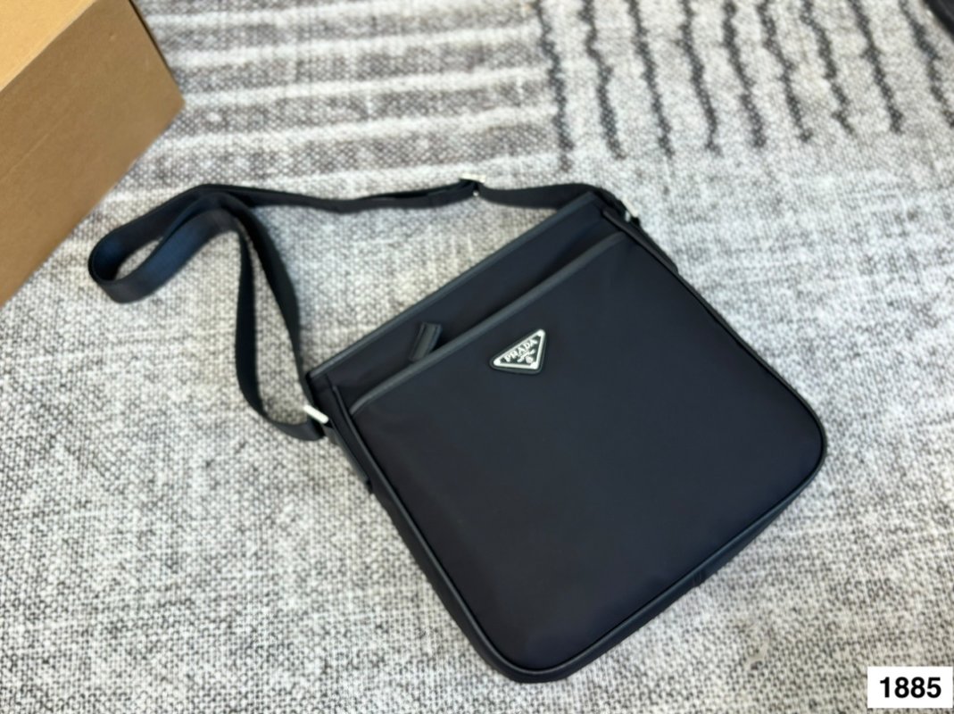 Prada Nylon Black Shoulder Bag