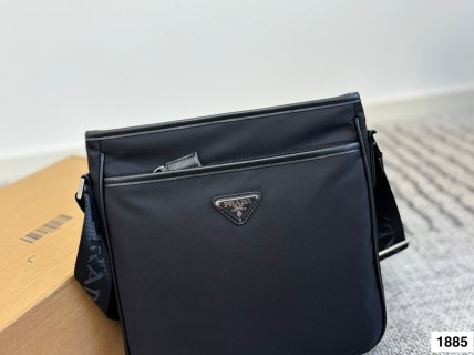 Prada Nylon Black Shoulder Bag view 4