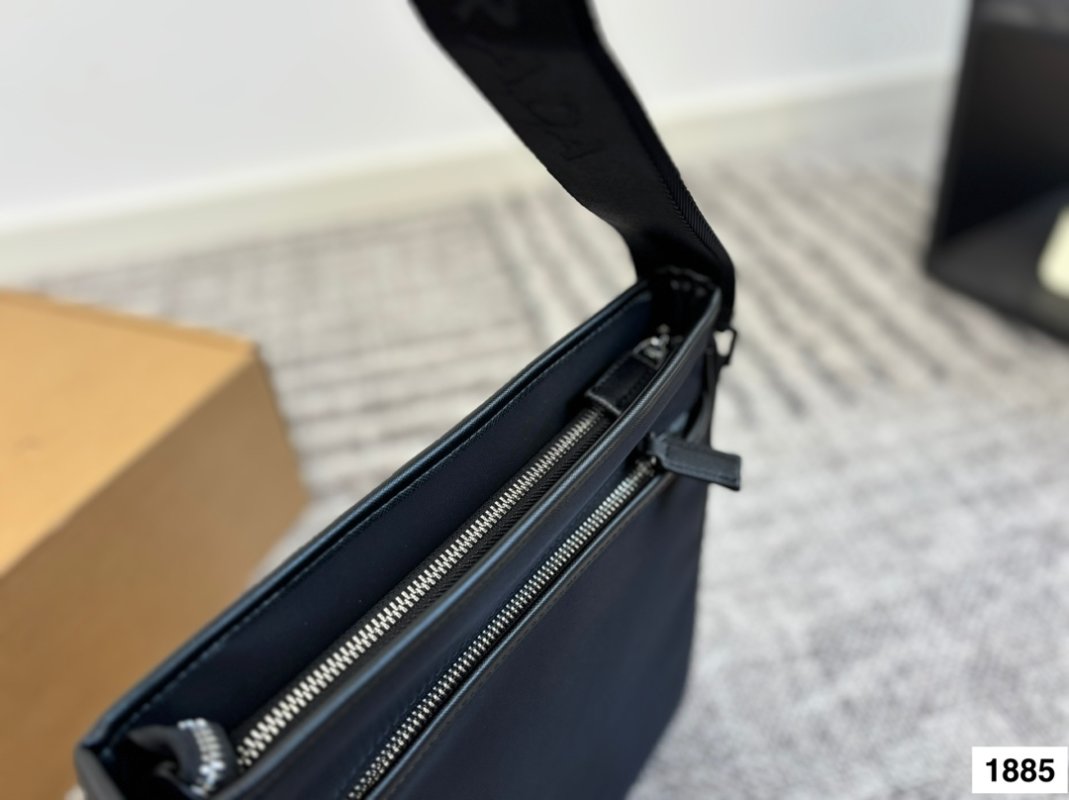 Prada Nylon Black Shoulder Bag view