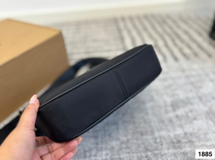 Prada Nylon Black Shoulder Bag view 7