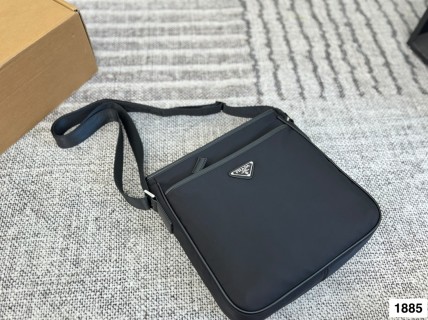 Prada Nylon Black Shoulder Bag view 8